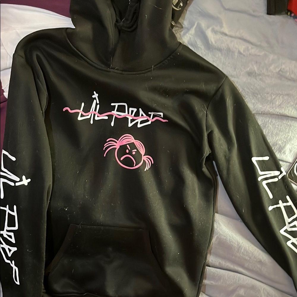 Black and Pink Graphic Streetwear Jacket